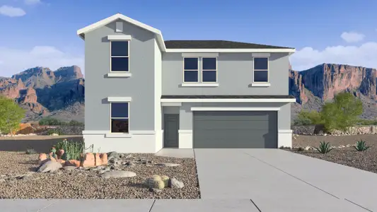 New construction Single-Family house 35032 W Angelo Dr, Maricopa, AZ 85138 plan Ibis - image
