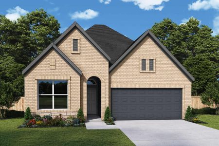 New construction Single-Family house 1619 Lorenzo Ln, Magnolia, TX 77354 plan The Genoa - image