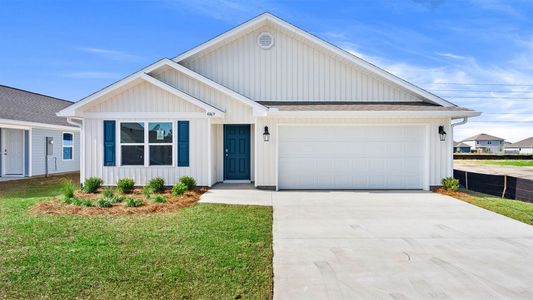 New construction Single-Family house 4884 Rosemary St, Panama City, FL 32404 plan The Cali - image