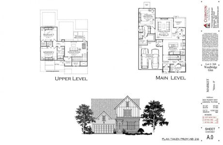 New construction Single-Family house 1319 Ruddy Wy, Lebanon, TN 37090 plan Melrose - image 3