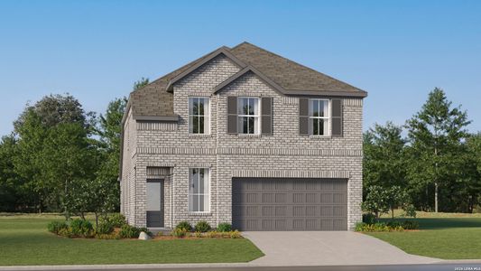 New construction Single-Family house 15519 Doublecreek Dr, San Antonio, TX 78253 plan Lucia - image
