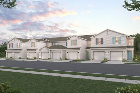 New construction Townhouse house 14479 Macadamia Ln, Jacksonville, FL 32218 Atlantic- photo 0