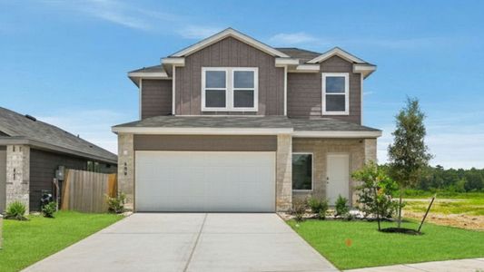 New construction Single-Family house 408 Pine Branch Ln, Hockley, TX 77447 plan Florence - image