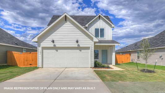 New construction Single-Family house 128 S Plains Rd, San Marcos, TX 78666 plan The Nicole - image