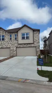 New construction Townhouse house 2167 Salinas Dr, Rosharon, TX 77583 plan Monarch - image