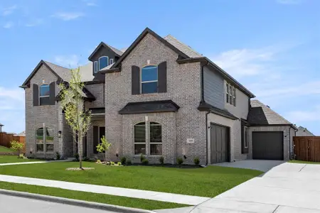 New construction Single-Family house 1601 Pepperdine Pl, Prosper, TX 75078 plan Hillcrest 2F (w/Media) - image