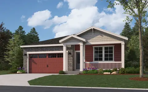 New construction Single-Family house 13754 Daffodil Wy, Parker, CO 80134 plan Silverthorne - image