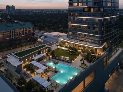 New construction Condo house 1711 Allen Pkwy, Unit 3401, Houston, TX 77019 - image