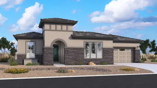 New construction Single-Family house 18923 W Tuckey Ln, Waddell, AZ 85355 plan Almeria - image