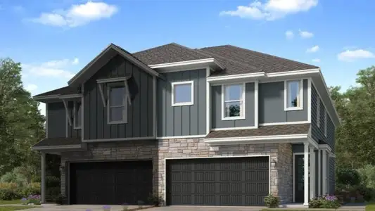 New construction Townhouse house 2209 Via Cami Ln, Houston, TX 77051 Bagby ii- photo 0