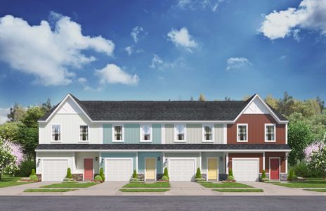 New construction Townhouse house 900 Fairview Rd, Simpsonville, SC 29680 plan The Amara - image