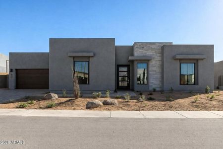 New construction Single-Family house 5713 E Rancho Caliente Dr, Cave Creek, AZ 85331 plan 7024 Elevation A - image