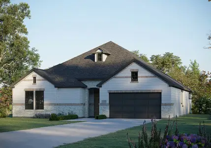 New construction Single-Family house 120 Morningdale Dr, Liberty Hill, TX 78642 plan Lincoln 5130 - image