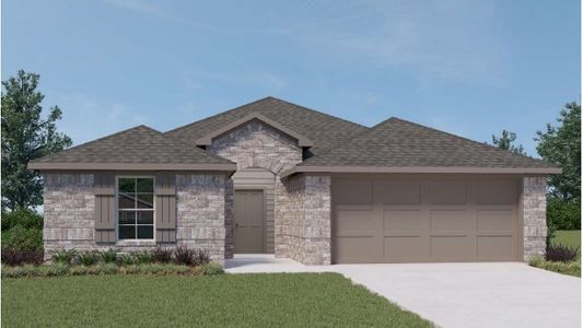 New construction Single-Family house 2608 Mackinac Bay Drive, Texas City, TX 77568 Huntsville- photo 0