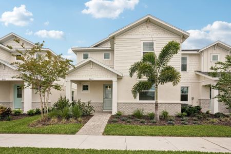 New construction Townhouse house 8221 Seaflower Pkwy, Bradenton, FL 34210 plan Annapolis - Townhomes - image