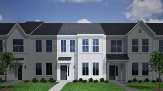 New construction Townhouse house 552 Georgia'S Landing Parkway, Raleigh, NC 27603 - photo 0