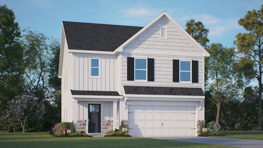 New construction Single-Family house 49 Calebs Corner Pl, Spring Lake, NC 28390 plan ROBIE - image