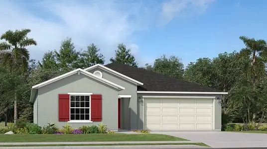 New construction Single-Family house 6205 NW Sweetwood Dr, Port St. Lucie, FL 34987 plan Celeste - image