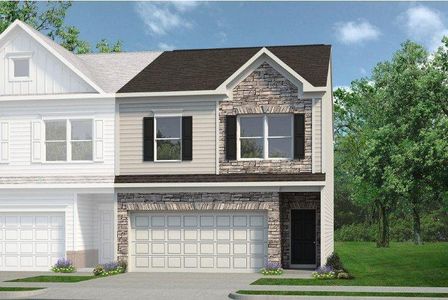 New construction Townhouse house 328 Caroline Pl, Unit 91, Villa Rica, GA 30180 - image