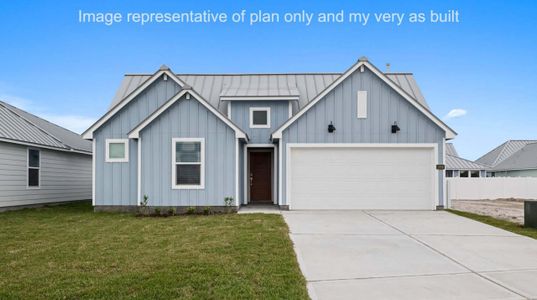 New construction Single-Family house 1005 Barbados Dr, Rockport, TX 78382 plan San Jose - image