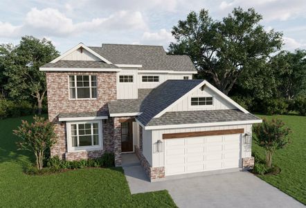 New construction Single-Family house 3709 Panola Park, College Station, TX 77845 plan The Orchid - image