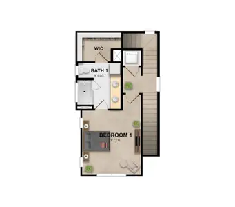 New construction Condo house 2414 Drew Ln, Unit 11, Austin, TX 78748 plan The Magnolia - image 4