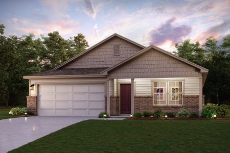 New construction Single-Family house 9715 Caney Bend Rd, Conroe, TX 77303 plan Cabot - image