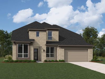 New construction Single-Family house 1937 Sandbrock Pkwy, Aubrey, TX 76227 plan Leyland - image