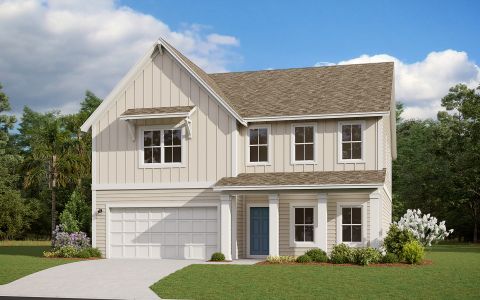 New construction Single-Family house 96112 Pirates Bluff Rd, Yulee, FL 32097 plan Fernandina - Single Family Homes - image