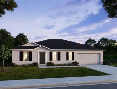 New construction Single-Family house TBD Lime Tree Dr, Edgewater, FL 32132 plan The Willow - image