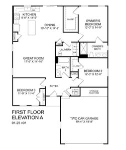 New construction Single-Family house 611 Coopers Mill Dr, Westminster, SC 29693 plan Tupelo - image