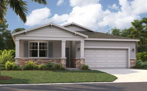 New construction Single-Family house 6721 Winterberry Dr, Lake Hamilton, FL 33851 plan Juniper - image