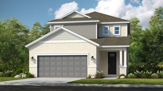 New construction Single-Family house 747 Steel Dr, Apollo Beach, FL 33572 plan Captiva - image