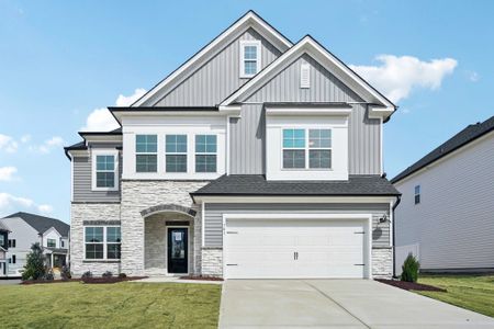 New construction Single-Family house 296 Marvel Dr, Rolesville, NC 27571 plan Jordan - image