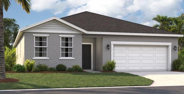 New construction Single-Family house 878 Pebble Crest Ln, Eagle Lake, FL 33839 plan The Webber - image