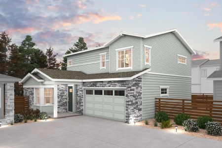 New construction Single-Family house 22749 E 47Th Dr, Aurora, CO 80019 plan The Elevate - image