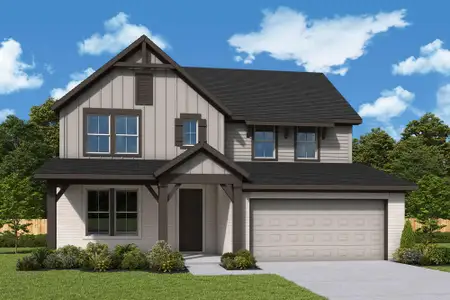 New construction Single-Family house 105 Pinyon Pine Dr, Bastrop, TX 78602 plan The Ayla - image