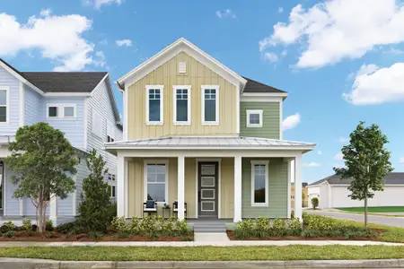 New construction Single-Family house 9310 Hartline Wy, Orlando, FL 32827 plan The Kahneman II - image