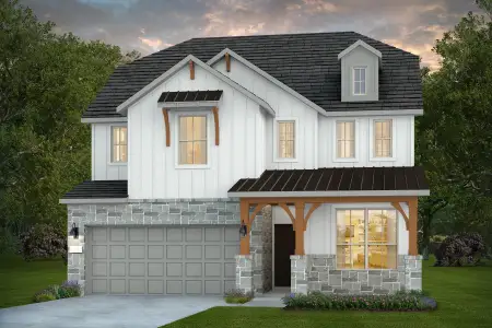 New construction Single-Family house 2038 Knippa, San Antonio, TX 78253 plan Sanford - image