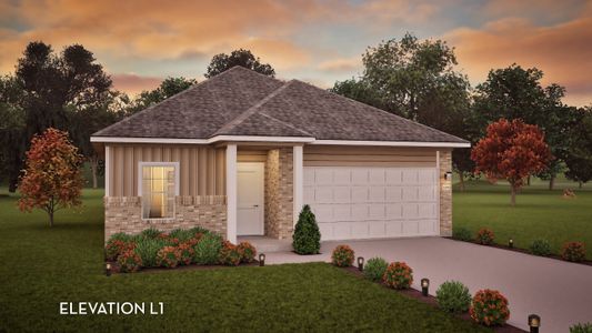 New construction Single-Family house 415 S Hemingway Lp, Liberty Hill, TX 78642 plan Pedernales - image