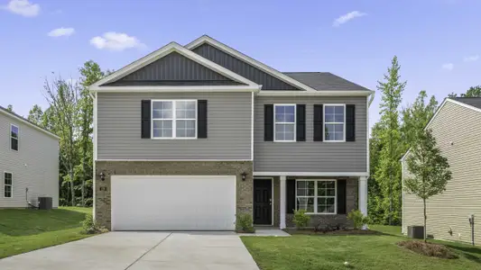 New construction Single-Family house 307 Balsam Fir Ct, Thomasville, NC 27360 plan Penwell - image