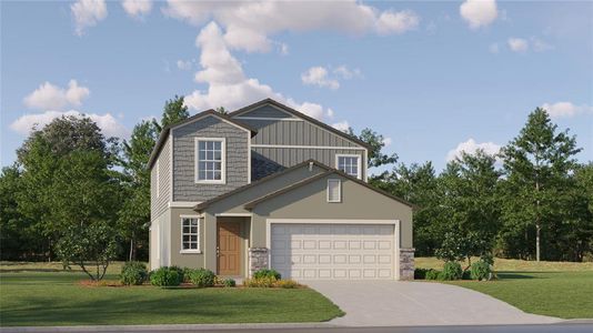 New construction Single-Family house 3514 Radiant Mountain Drive, Plant City, FL 33565 Columbia- photo 0