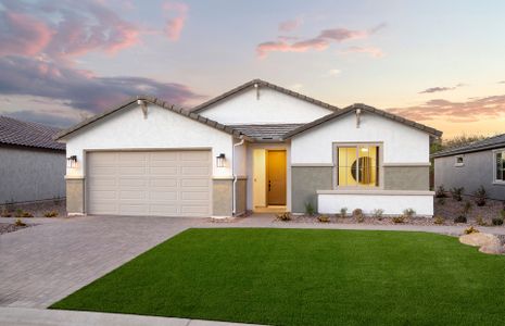 New construction Single-Family house 3855 N Sun City Blvd, Florence, AZ 85132 plan Hideaway - image
