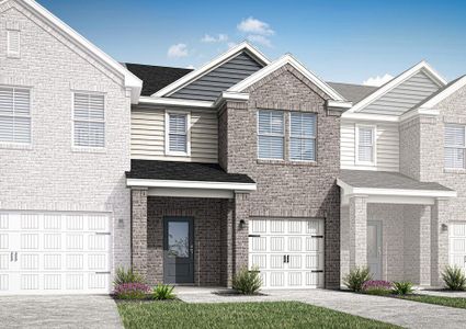 New construction Townhouse house 3925 Oakwood Terrace Court, Oakwood, GA 30566 - photo 0