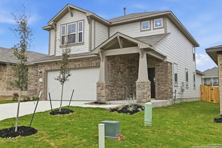 New construction Single-Family house 2318 Croaker Crk, San Antonio, TX 78245 plan Hunters Ranch 1950 - image