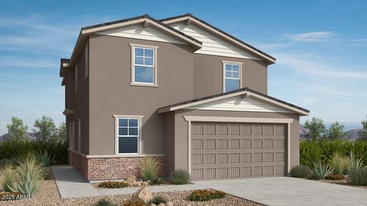 New construction Single-Family house 25228 N 165th Ln, Surprise, AZ 85387 plan Stanford - image