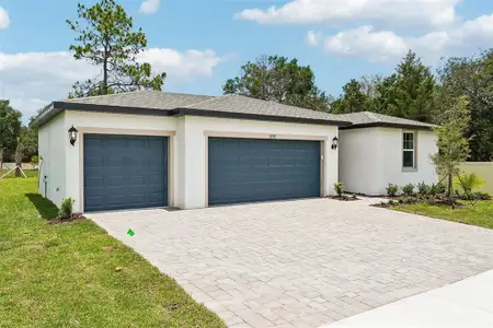 New construction Single-Family house 13755 Umber Forest St, Hudson, FL 34669 plan Essex - image