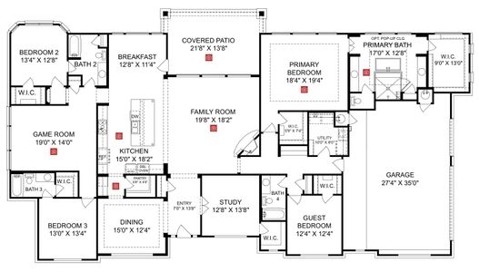 New construction Single-Family house 209 Bold Sundown, Liberty Hill, TX 78642 plan Coronado I - image 5