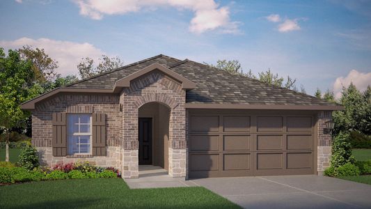 New construction Single-Family house 1417 Tin Roof Rd, Krum, TX 76249 plan Abbot - image