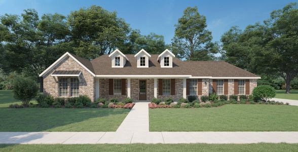 New construction Single-Family house 4421 Fm 878, Waxahachie, TX 75165 plan Woodside - image